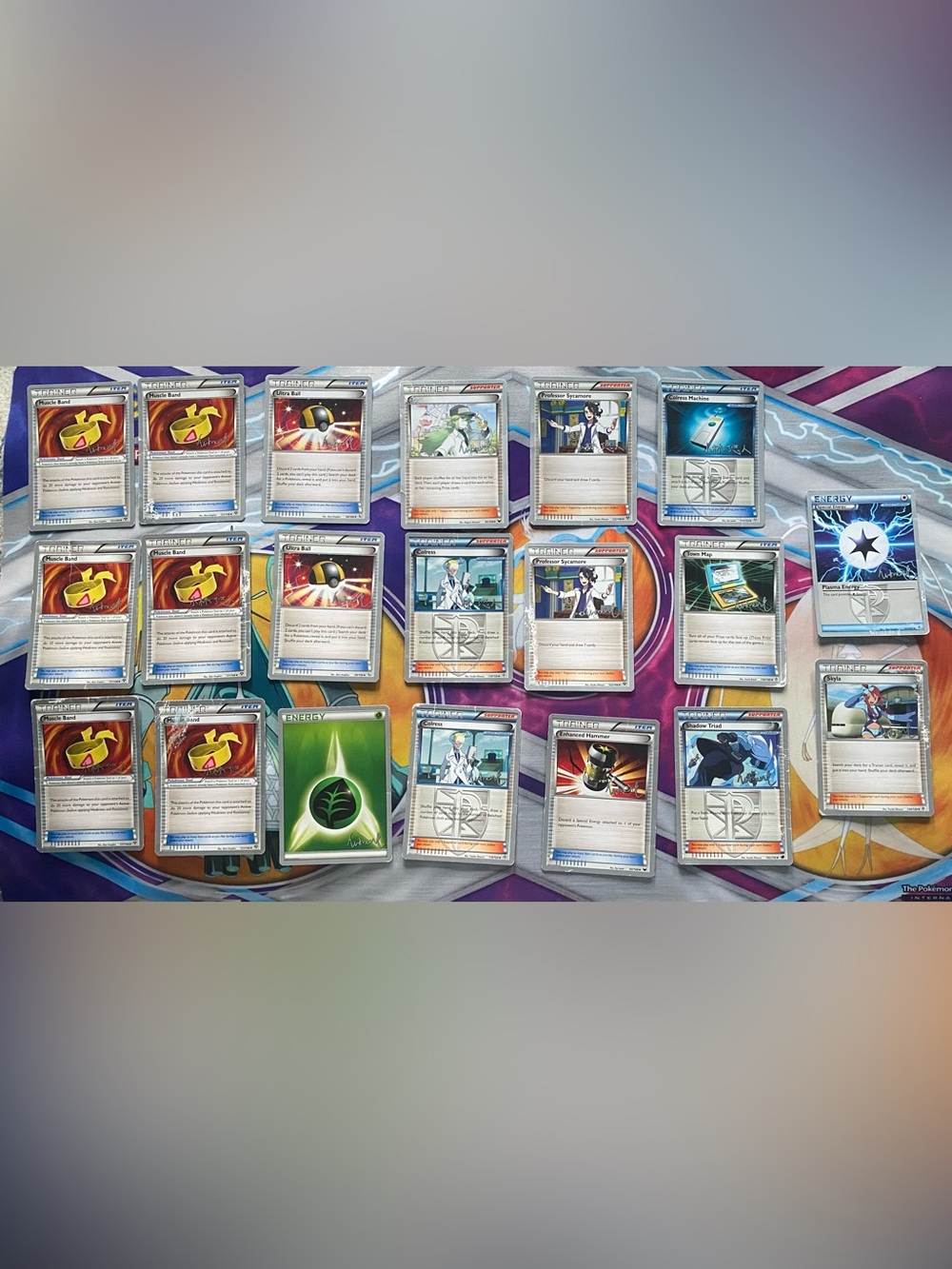 Lot Of 20 Pokemon World Champions 2014 Deck Cards